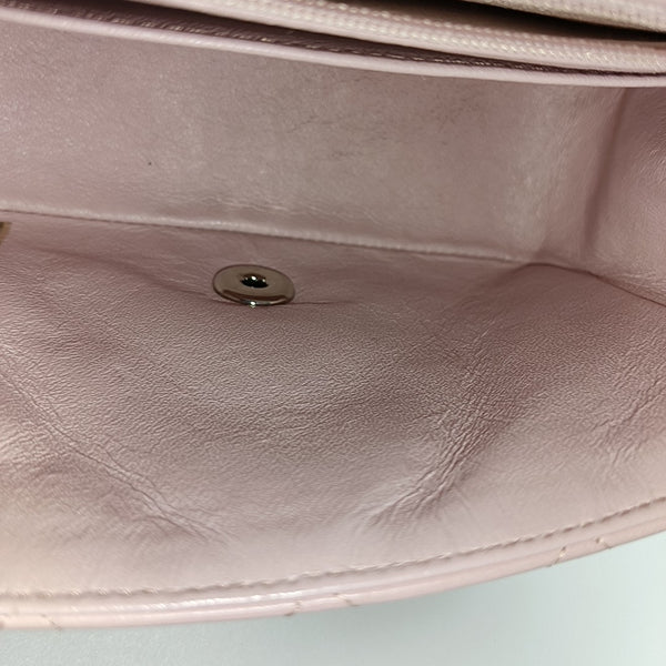 CLASSIC FLAP Mini Quilted Lambskin Pink
