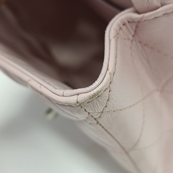 CLASSIC FLAP Mini Quilted Lambskin Pink