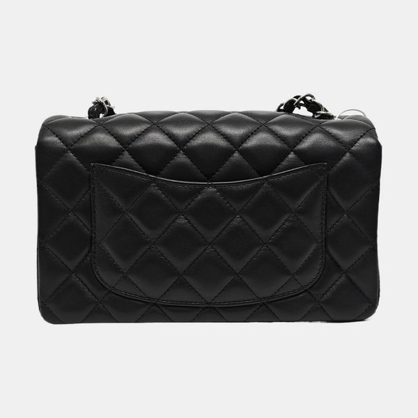 CLASSIC FLAP Mini Quilted Lambskin Black