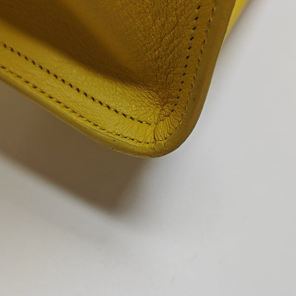 CHYC Y LIGNE Small Calfskin Yellow