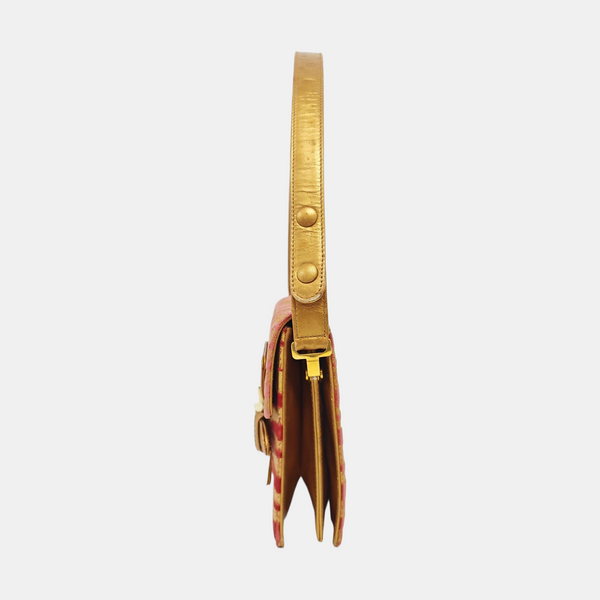 Velvet Shoulder Bag Multicolor