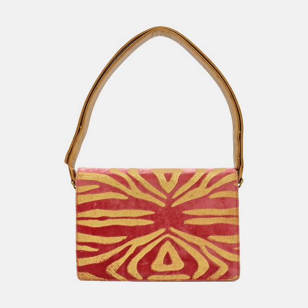 Velvet Shoulder Bag Multicolor