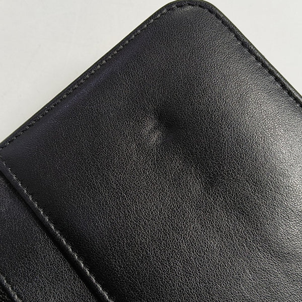 BOY CHANEL Mini Quilted Grained Calfskin Black
