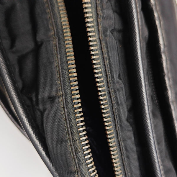 Nylon Shoulder Bag Black