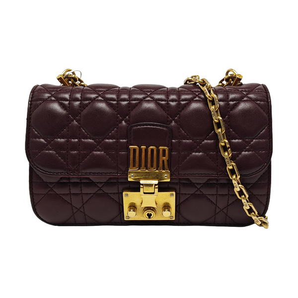 Dioraddict Cannage Calfskin Red