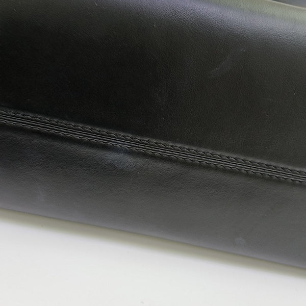 Coated Canvas Tote Bag Brown