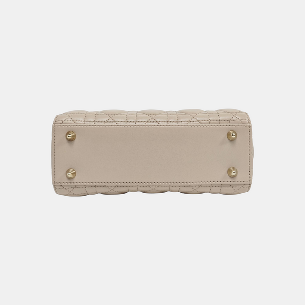 Lady Dior Small Cannage Lambskin Pink