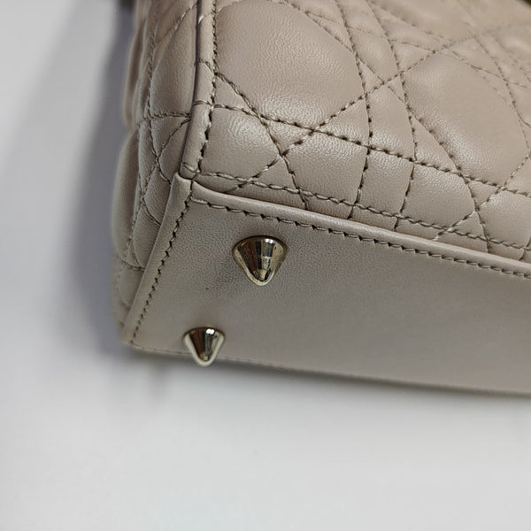 Lady Dior Small Cannage Lambskin Pink