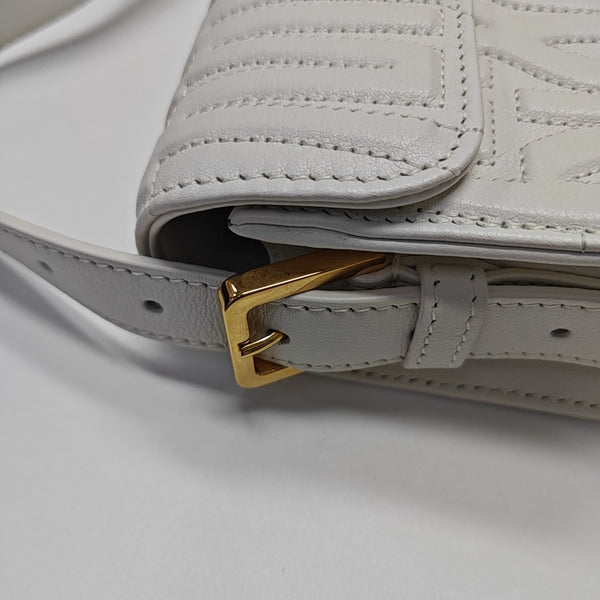Miss Dior Quilted Calfskin White