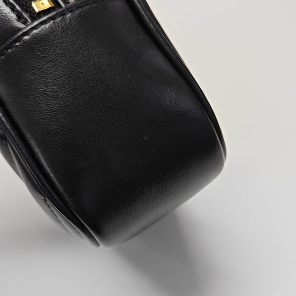 LOU Quilted Calfskin Black