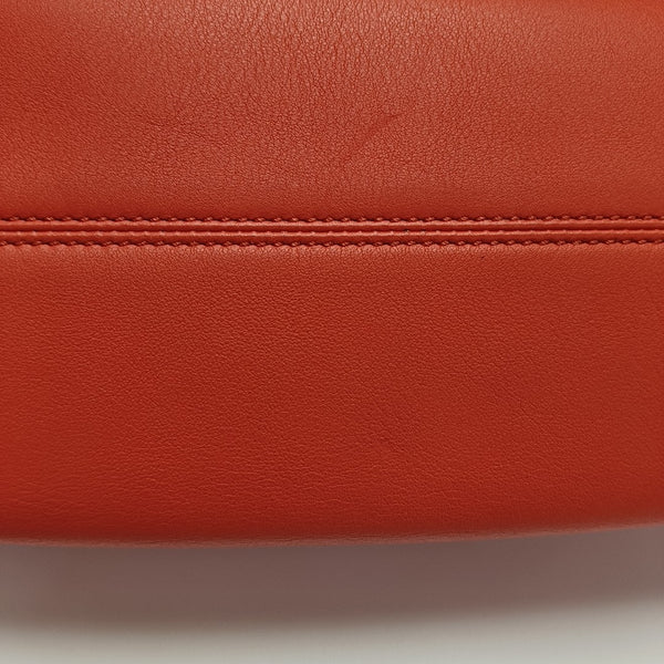 Calfskin Shoulder Bag Red