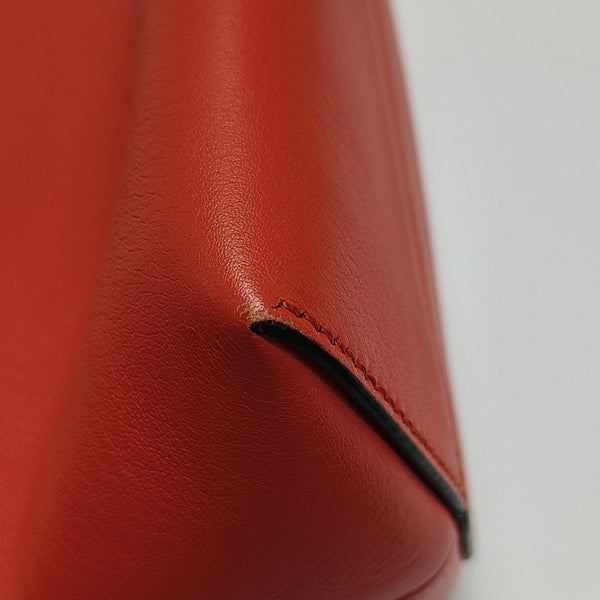 Calfskin Shoulder Bag Red