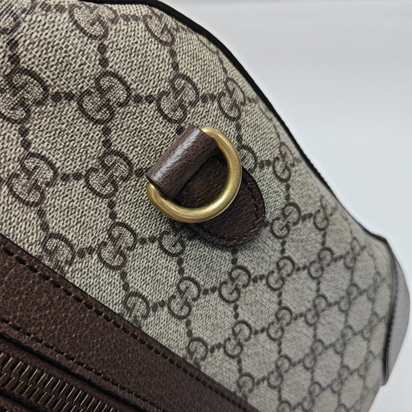 Ophidia Monogram Coated Canvas Beige