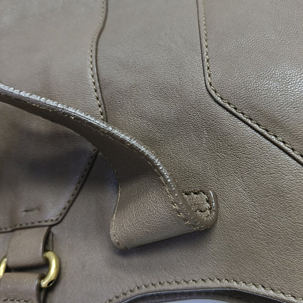 CHYC Y LIGNE Large Calfskin Brown