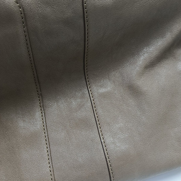 CHYC Y LIGNE Large Calfskin Brown