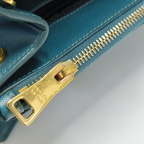Galleria Large Calfskin Green