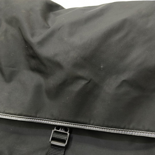 Nylon Shoulder Bag Black