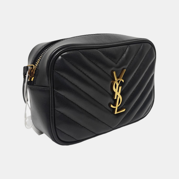LOU Quilted Calfskin Black