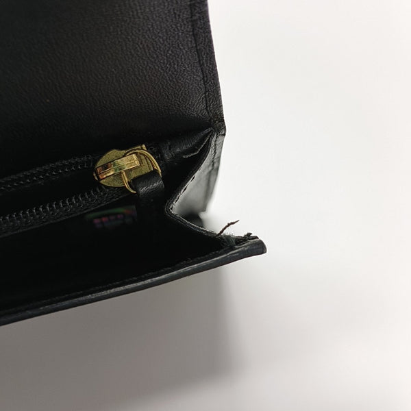 Calfskin Top Handle Bag Black