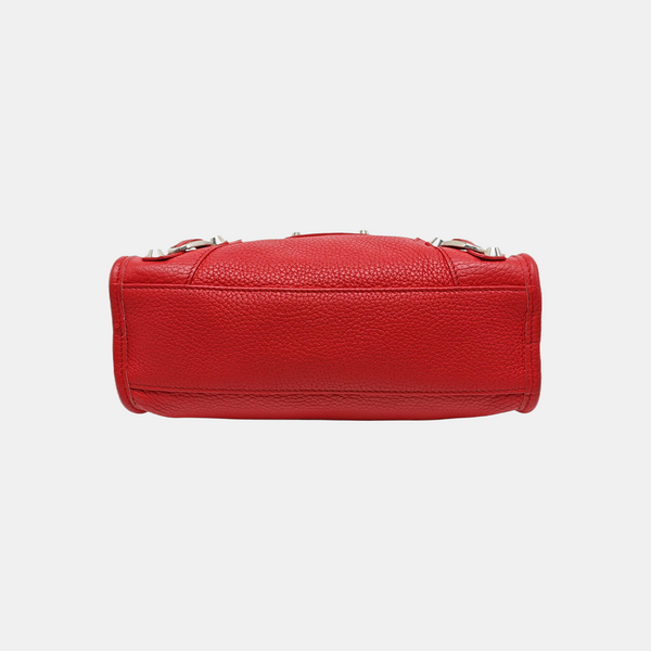 Classic City Mini Lambskin Red