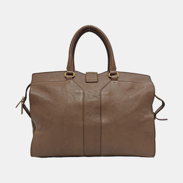 CHYC Y LIGNE Large Calfskin Brown