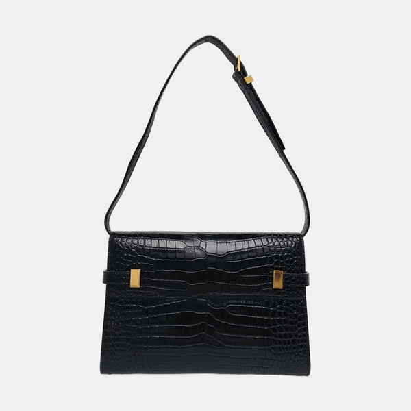 MANHATTAN Small Calfskin Black