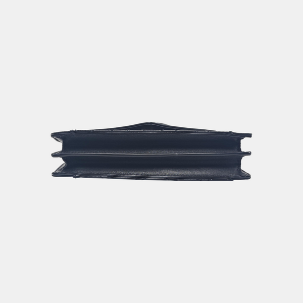 GABY Quilted Patent Leather Black