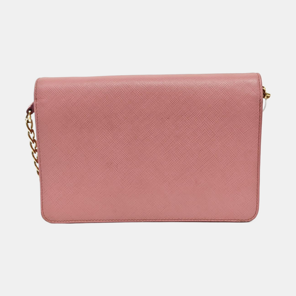 Calfskin Shoulder Bag Pink