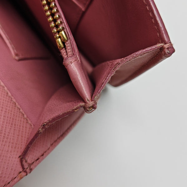 Calfskin Shoulder Bag Pink