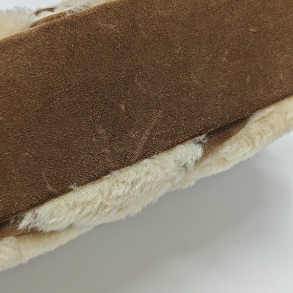 COLLEGE Medium Chevron Suede Brown