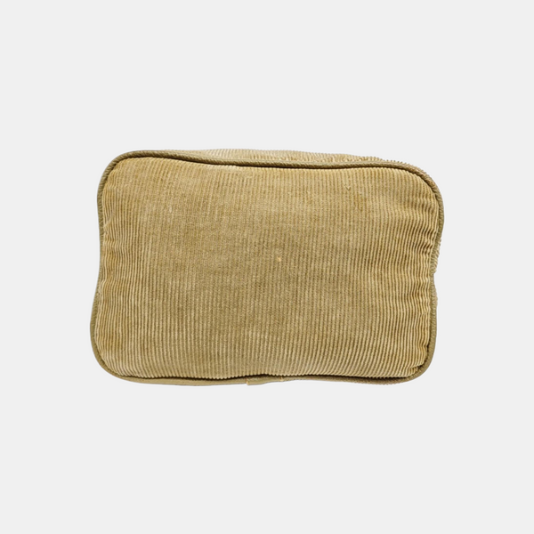 Corduroy Shoulder Bag Brown