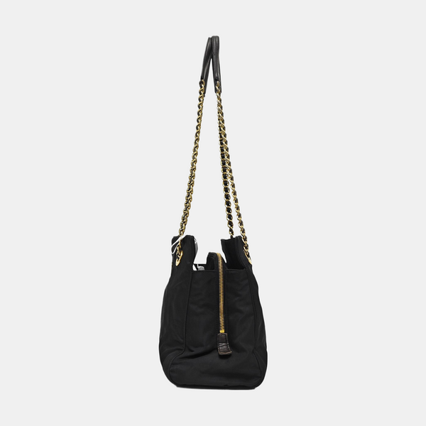 Nylon Tote Bag Black
