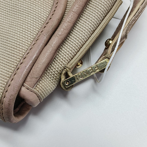 Canvas Shoulder Bag Beige