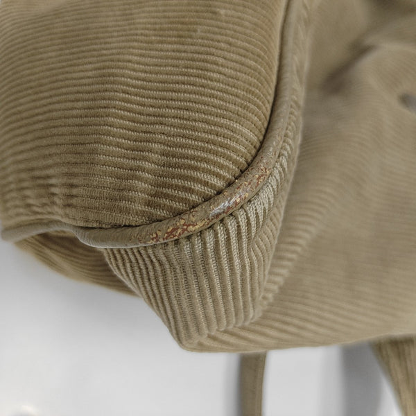 Corduroy Shoulder Bag Brown