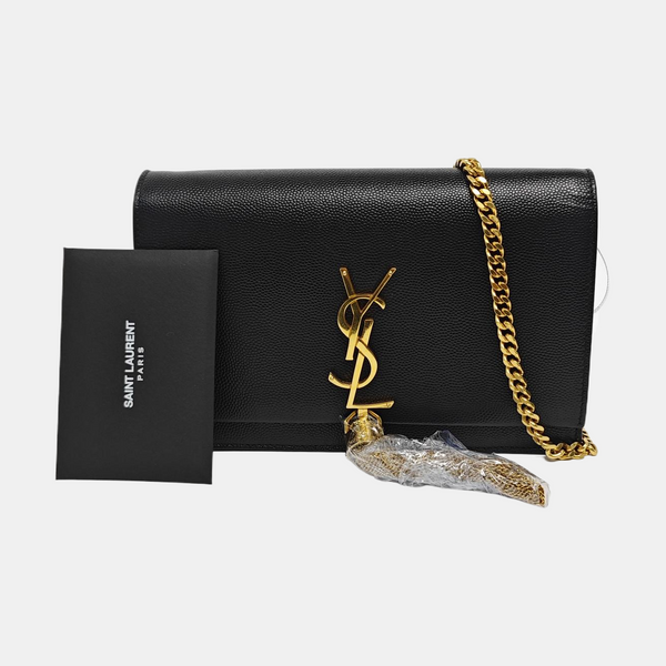 KATE Small Calfskin Black