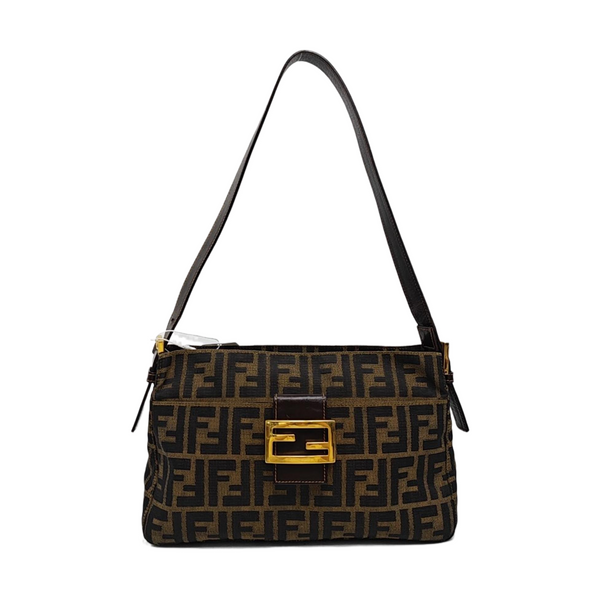 Canvas Shoulder Bag Brown
