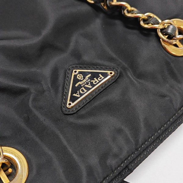 Nylon Tote Bag Black