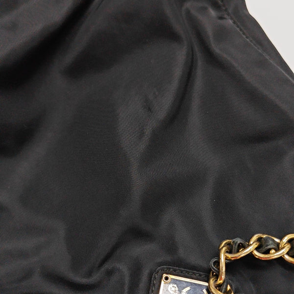 Nylon Tote Bag Black