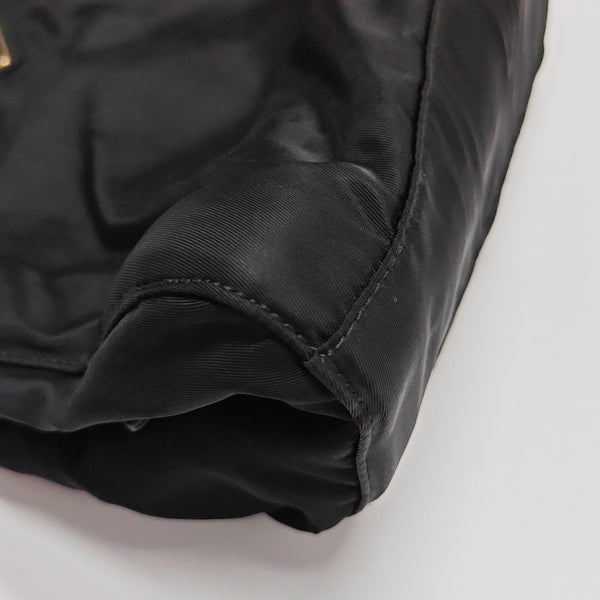 Nylon Tote Bag Black