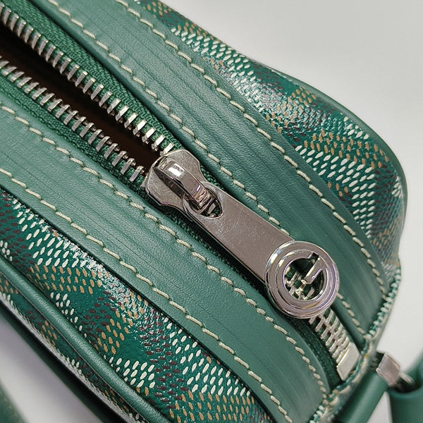 Cap-Vert PM Coated Canvas Green
