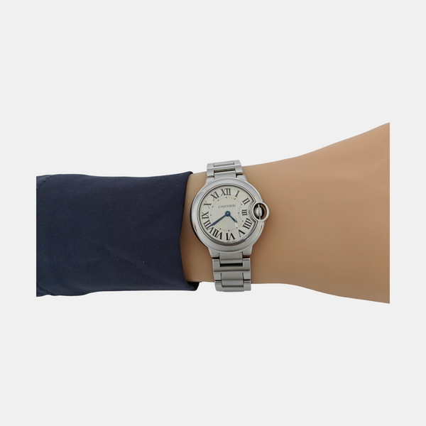 BALLON BLEU DE CARTIER 28mm Cream Quartz Watch