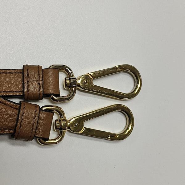 Calfskin Shoulder Bag Mini Brown