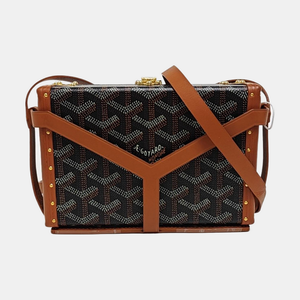 Minaudière Coated Canvas Black