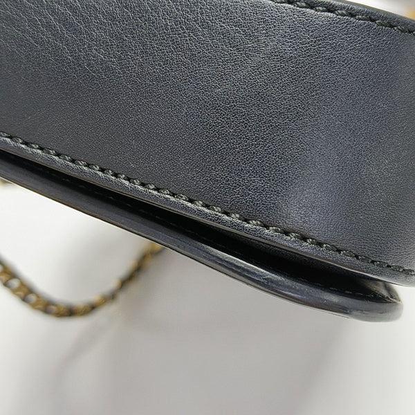 Calfskin Crossbody Bag Black