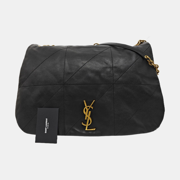 JAMIE 4.3 Quilted Lambskin Black
