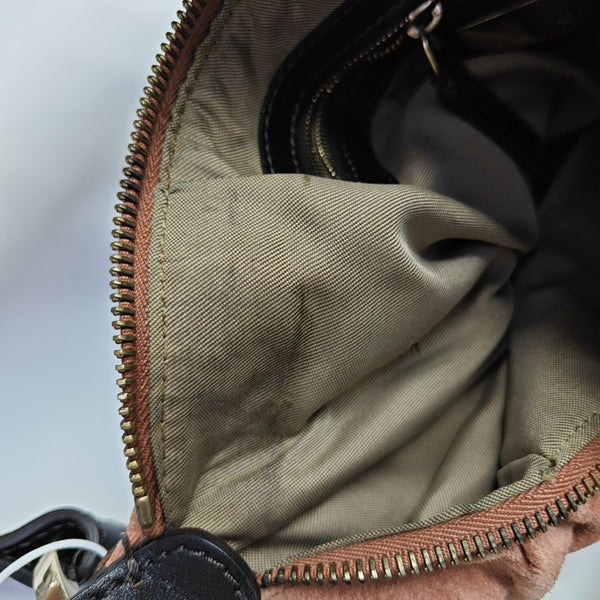 Suede Shoulder Bag Pink