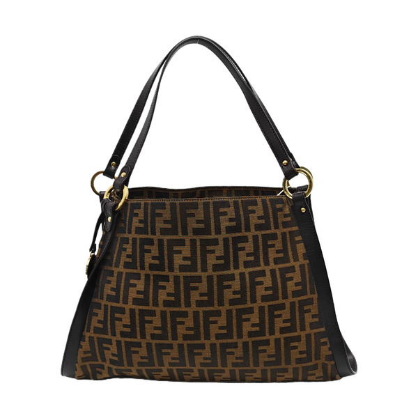 Canvas Shoulder Bag Brown