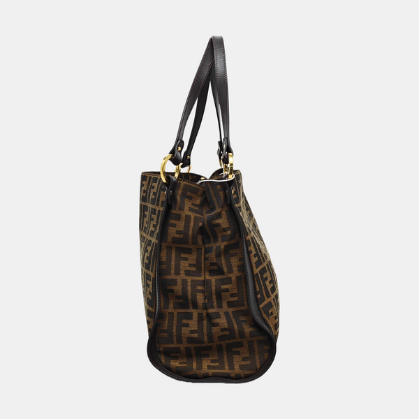 Canvas Shoulder Bag Brown