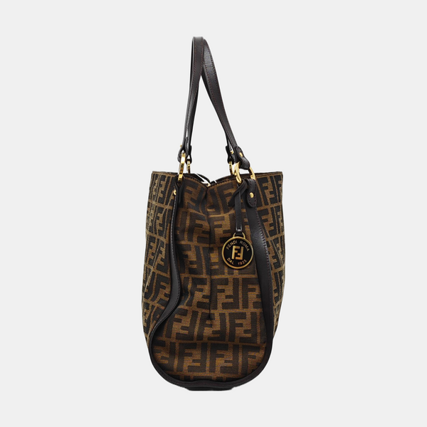 Canvas Shoulder Bag Brown