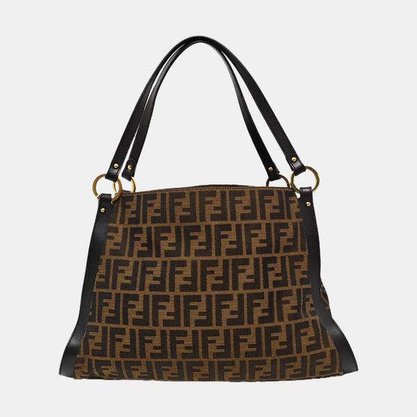 Canvas Shoulder Bag Brown